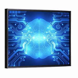 Digital Brain Concept Wall Art