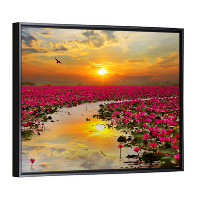 Lotus Flowers Wall Art