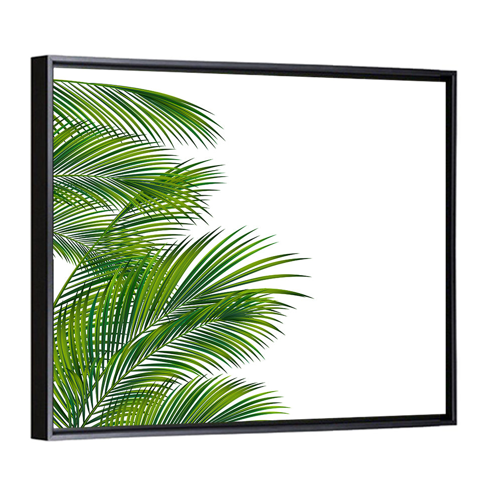 Asymmetrical Palm Fronds Wall Art