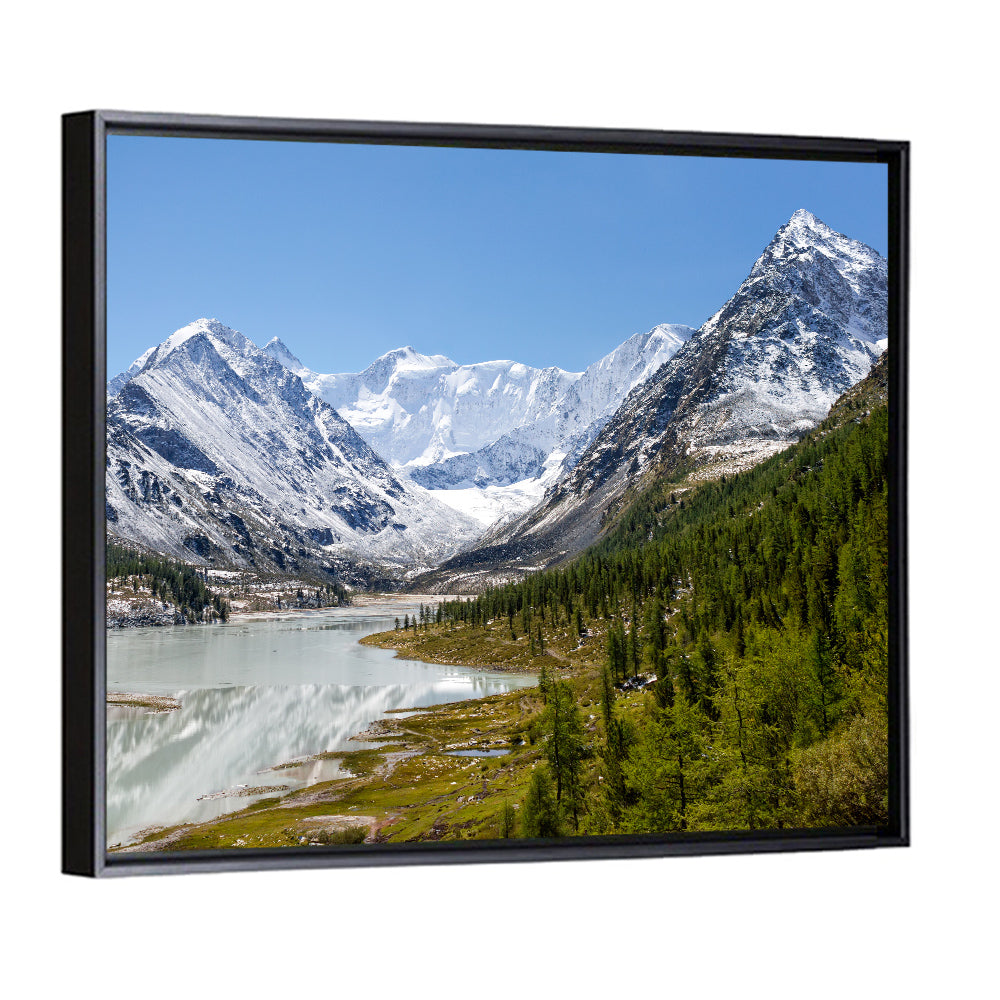 Akkem Lake Reflection Wall Art