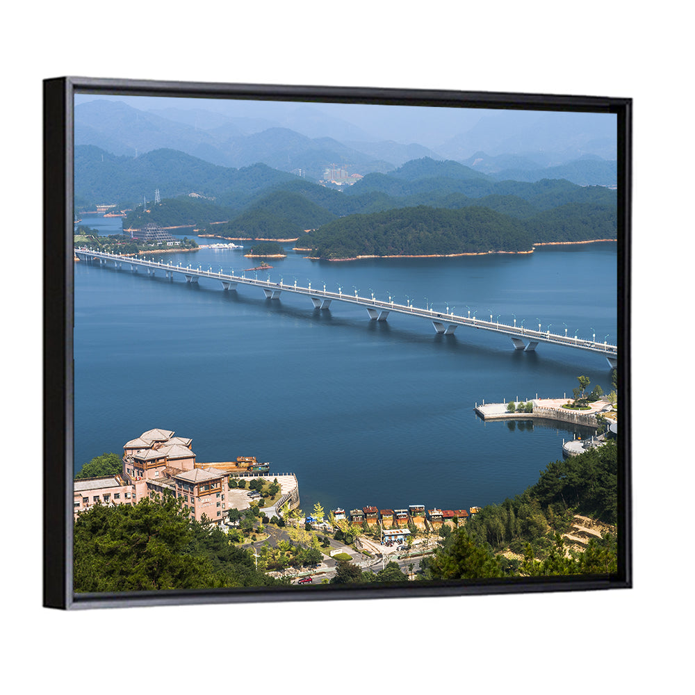 Qiandao Lake Bridge View Wall Art