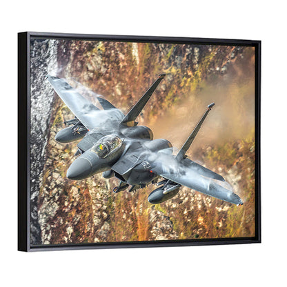 F15 Military Fighter Jet Wall Art