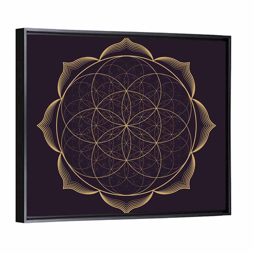 Mandala Sacred Geometry Wall Art