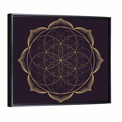 Mandala Sacred Geometry Wall Art