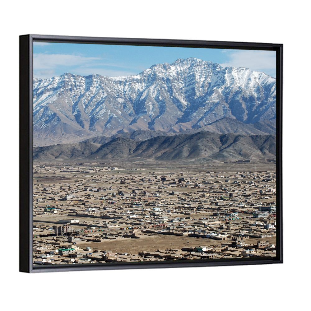 Kabul From Air Wall Art