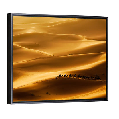 Desert Camel Caravan Wall Art