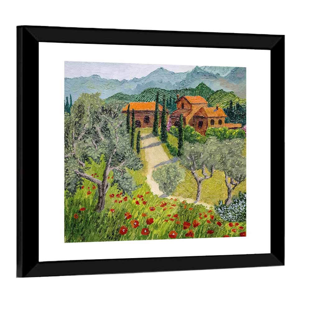 Tuscan Landscape Wall Art