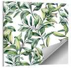 Snowberry Leaves Pattern Wall Art