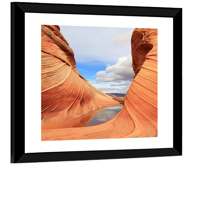 The Wave at Coyote Buttes Wall Art as a framed print