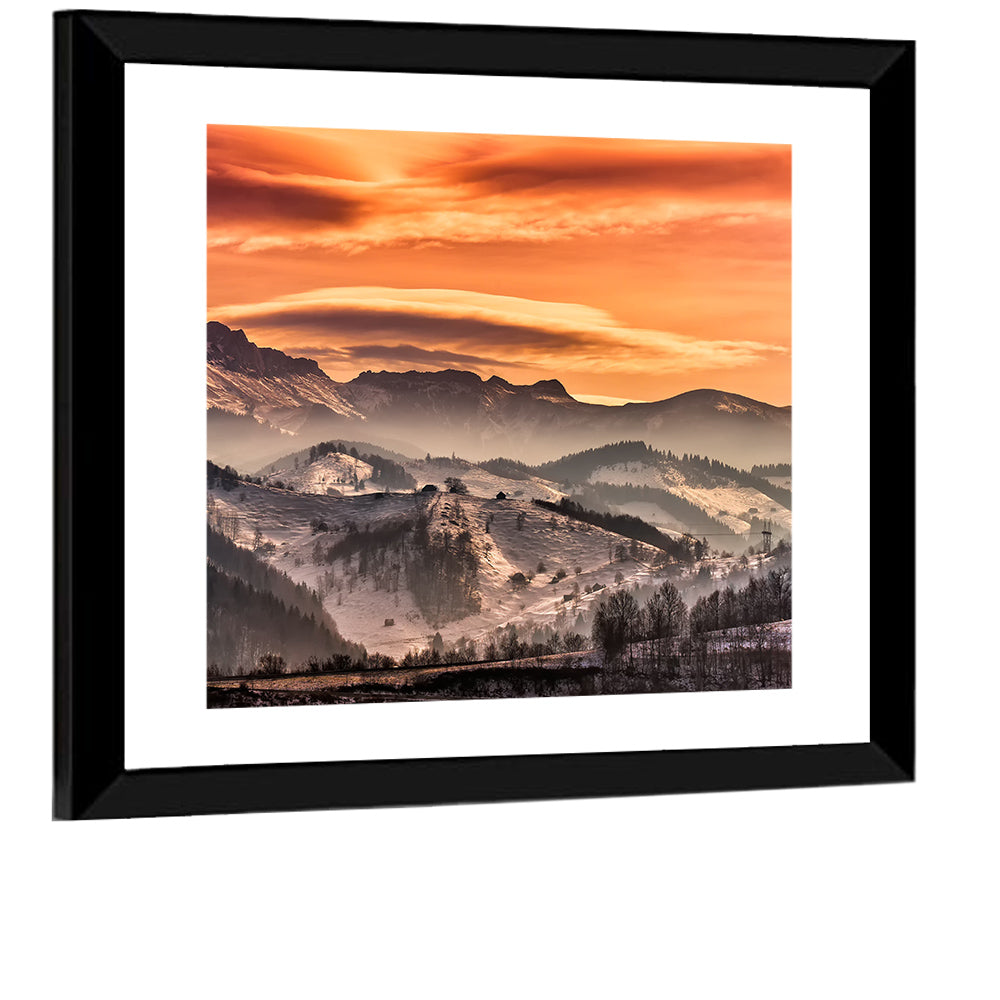 Pestera Mountains Wall Art