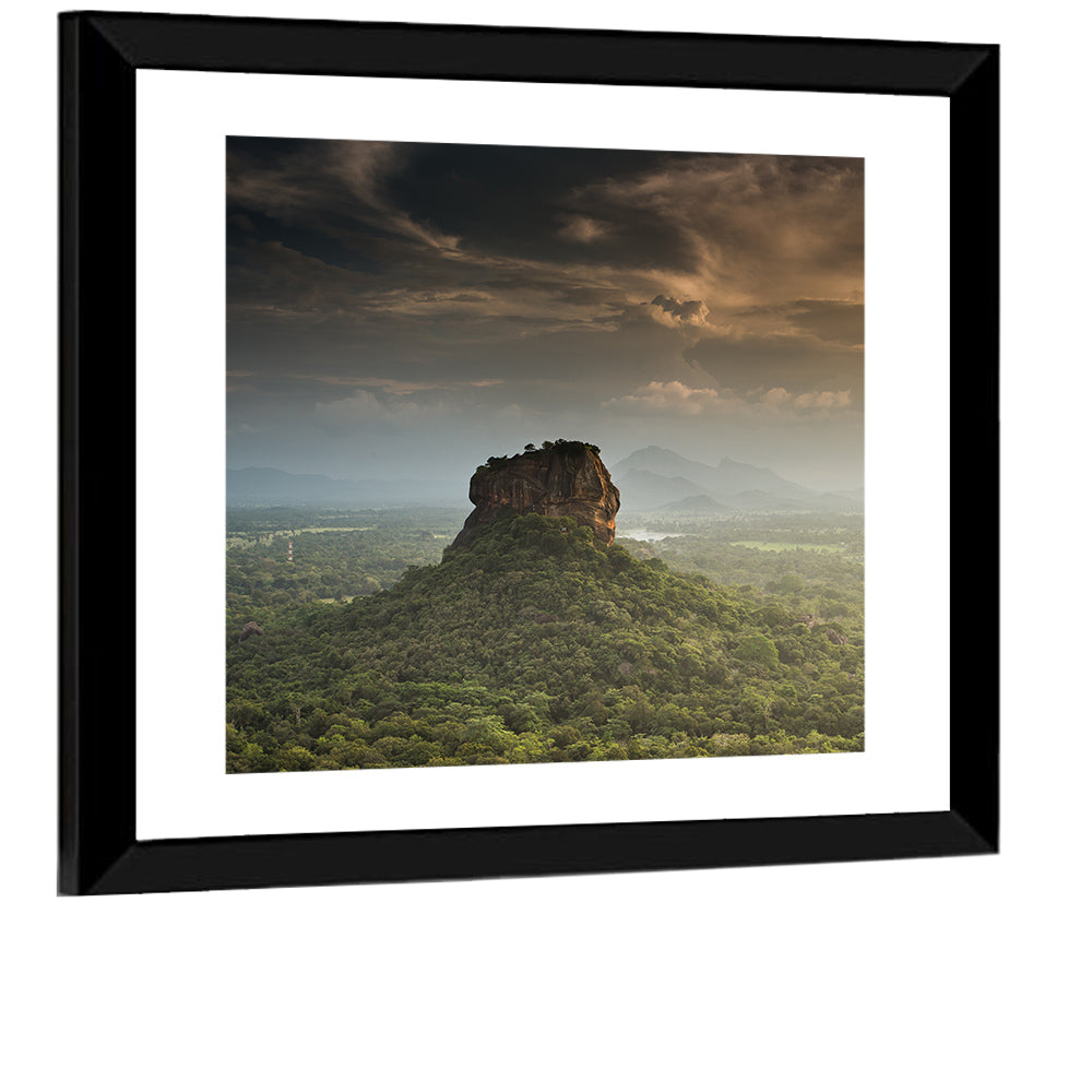 Sigiriya Lion Rock Wall Art