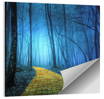 Spooky Forest Pathway Wall Art