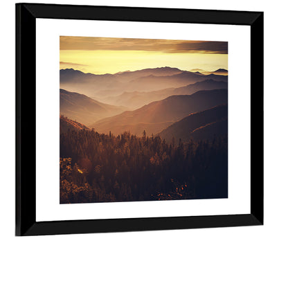 Sierra Nevada Mountains Wall Art