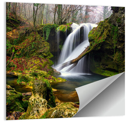 Cheile Nerei Park Waterfall Wall Art