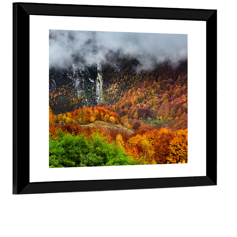 Misty Carpathian Autumn Wall Art
