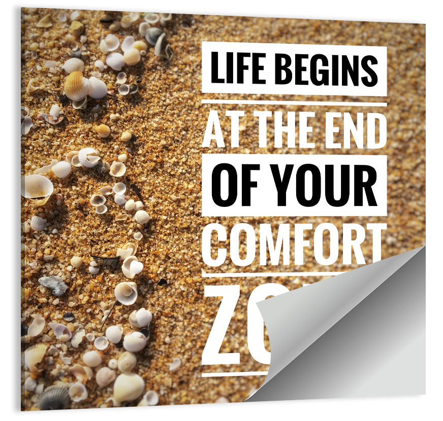 Comfort Zone & Success Wall Art