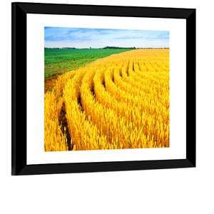 Wheat Field Wall Art