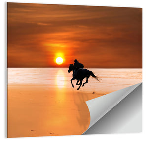 Horse Galloping Wall Art