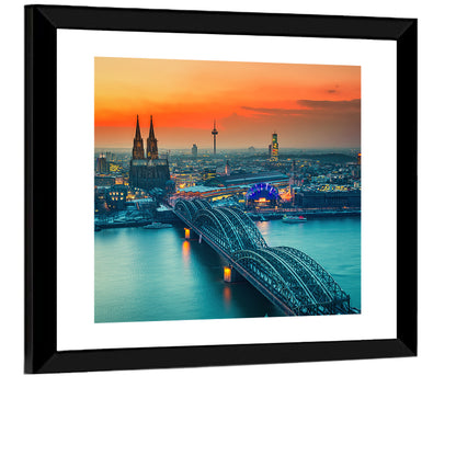 Hohenzollern Bridge Wall Art