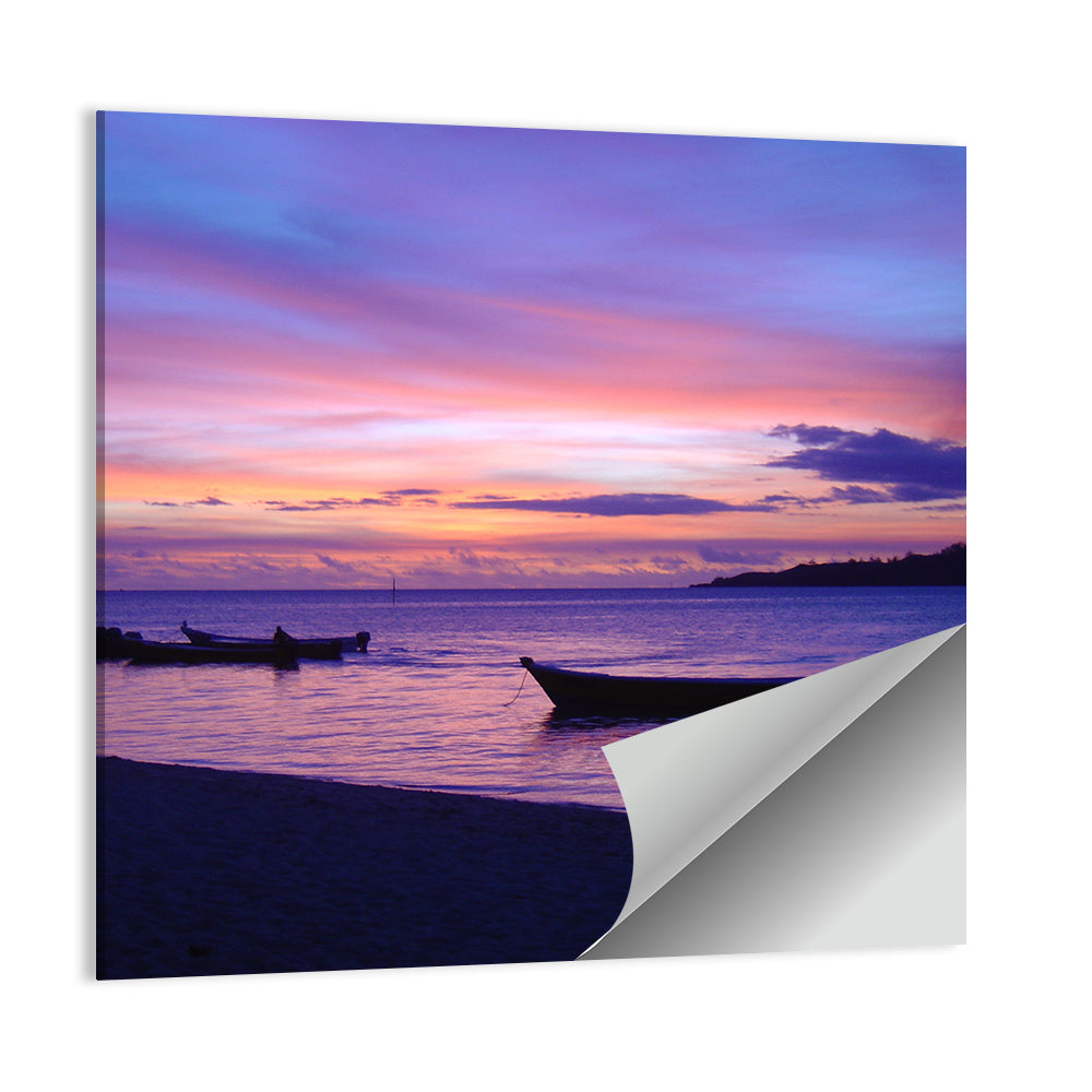 Malolo Island Sunset Wall Art