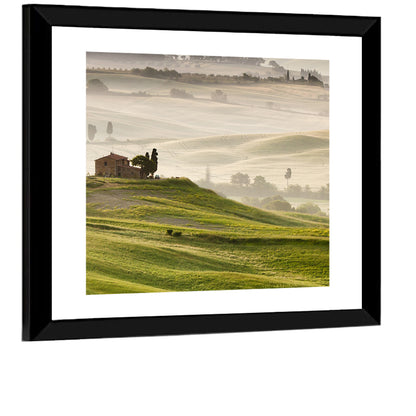 Foggy Tuscany Wall Art