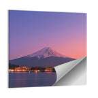 Mount Fuji Over Lake Kawaguchi Wall Art