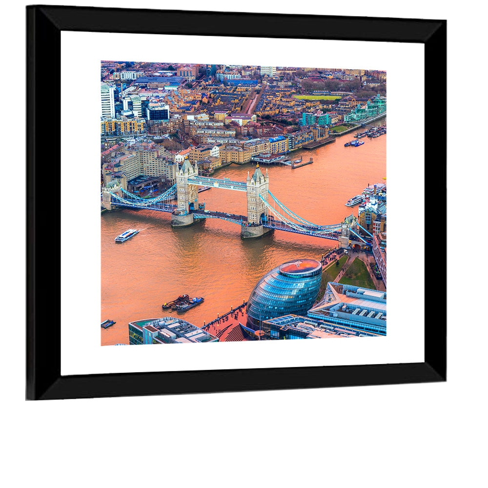 Tower Bridge Thames River Wall Art