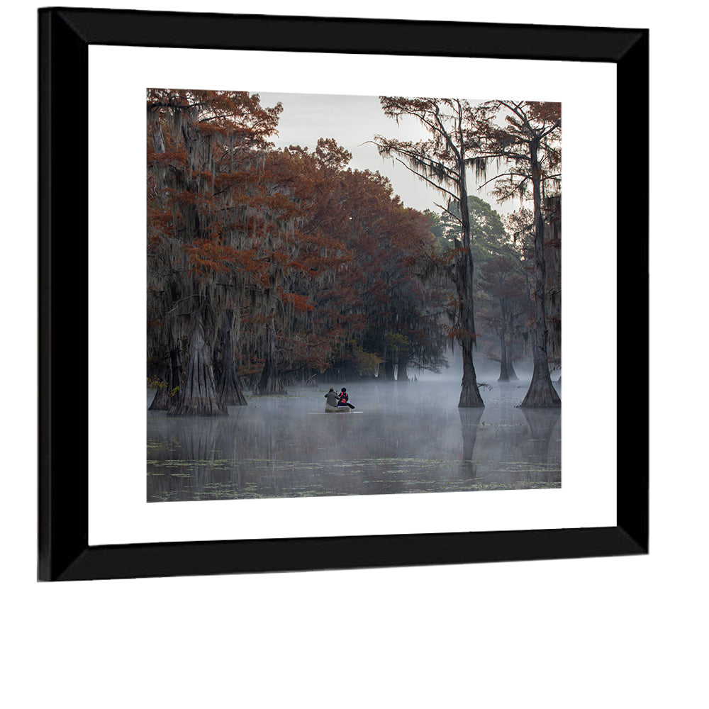 Caddo Lake Morning Mist Wall Art