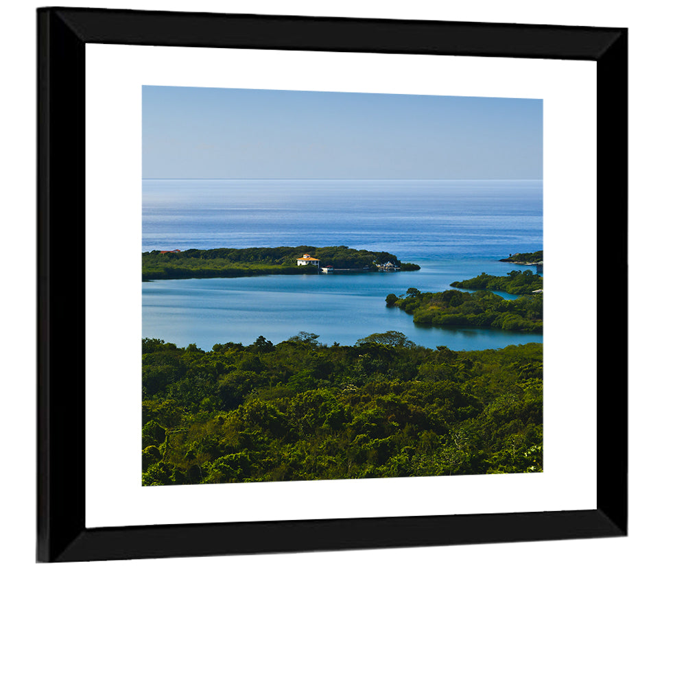 Roatan Tropical Bay Wall Art