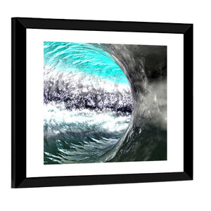 Water Tunnel Concept Wall Art