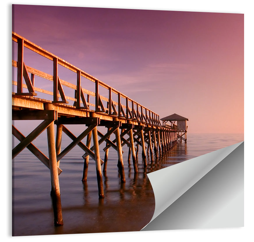 Gulf of Mexico Pier Wall Art