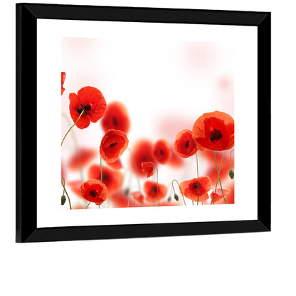 Poppy Flowers Wall Art