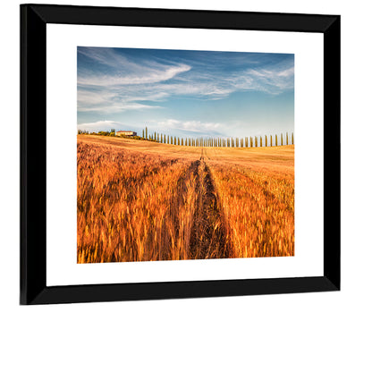 Tuscan Wheat Field Wall Art