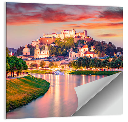 Salzburg Old Town Wall Art