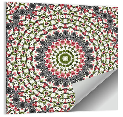 Mosaic Mandala Wall Art