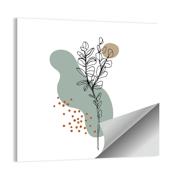 Eucalyptus Meadow Foliage Wall Art as a poster print