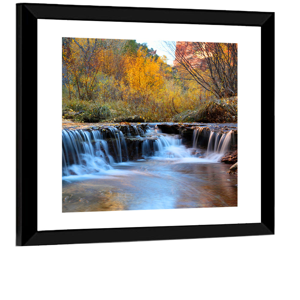 Stream Zion National Park Wall Art