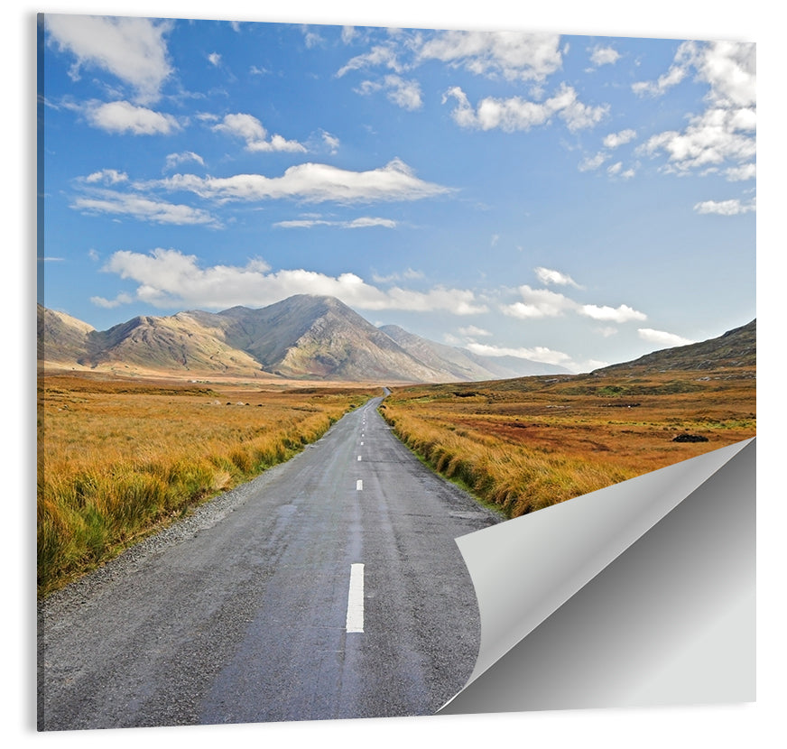 Road to Mountains Wall Art