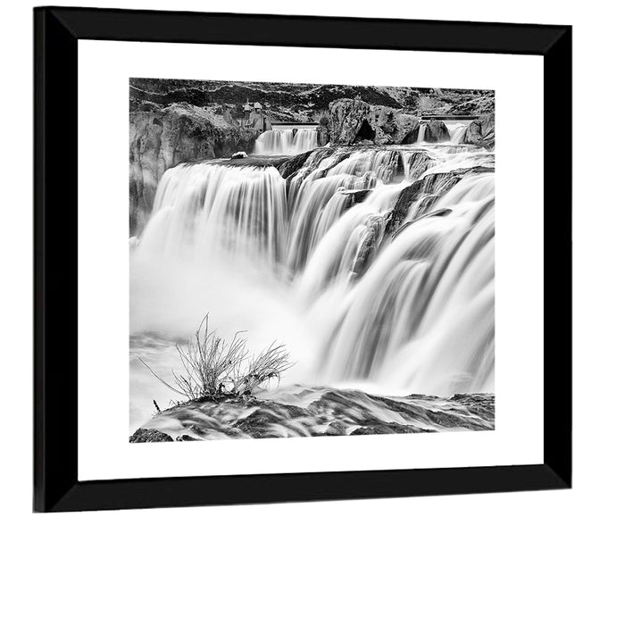 Shoshone Falls, Twin Falls Wall Art as a framed print