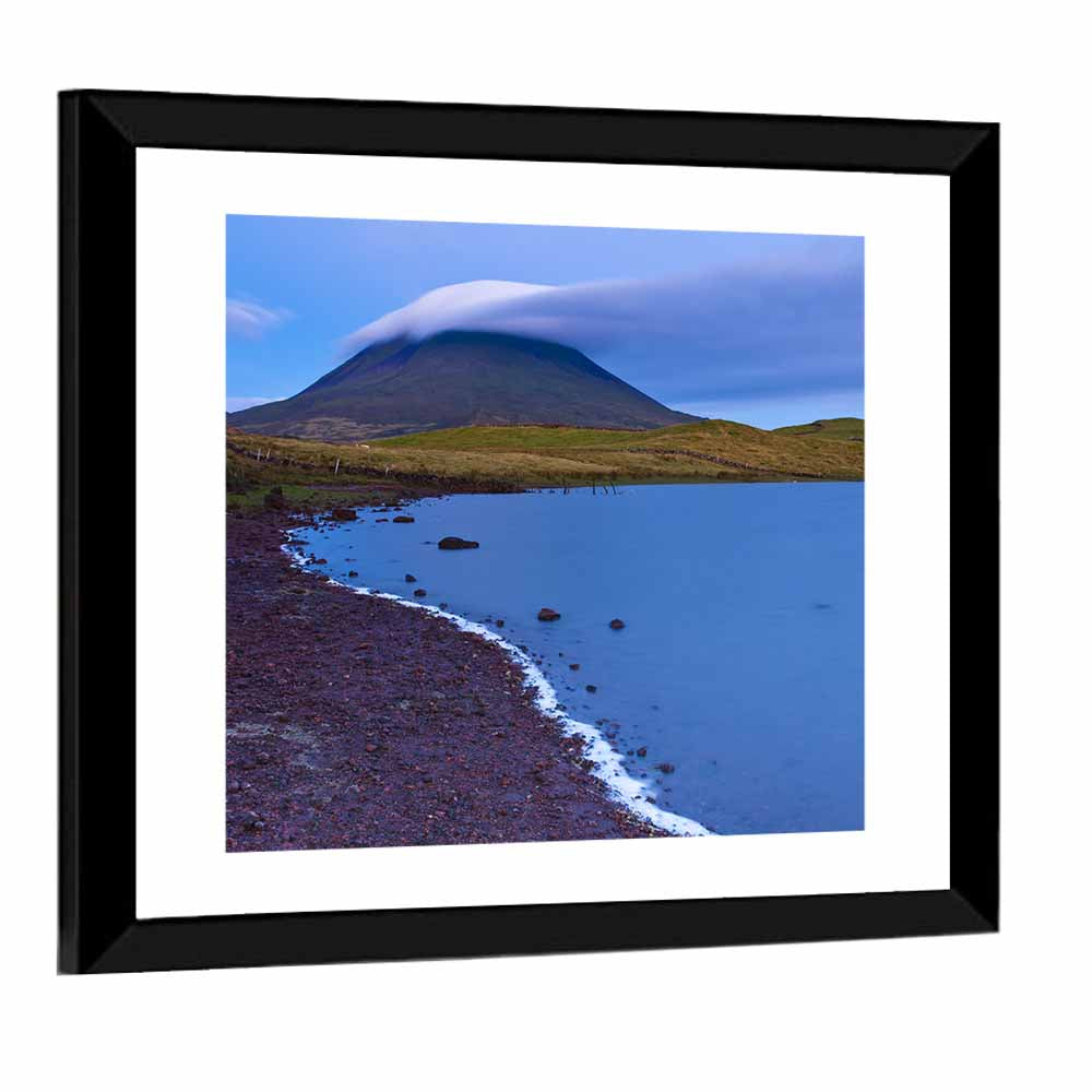 Captain Lake at Dusk Wall Art