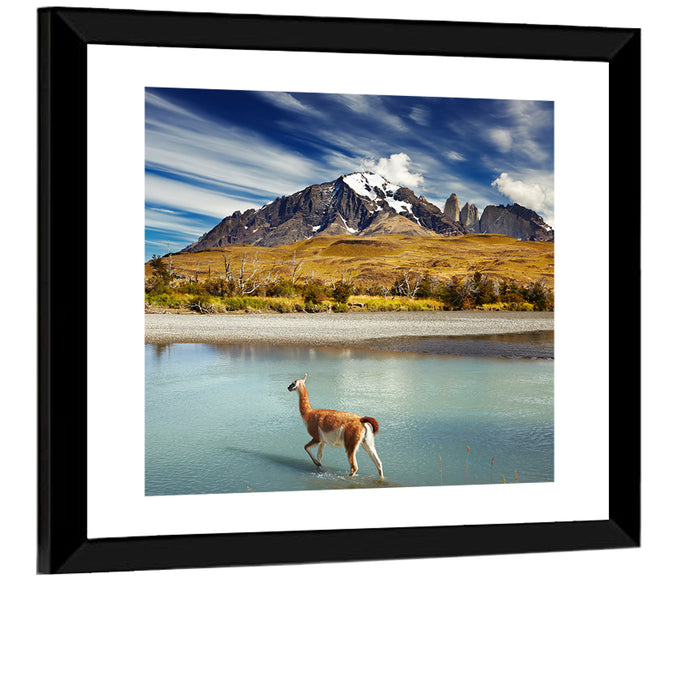 Torres Del Paine, Patagonia Wall Art as a framed print