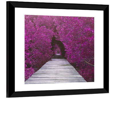 Mangrove Forest Pathway Wall Art