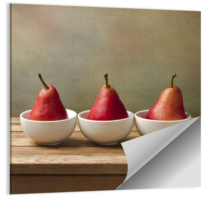 Red Pears Wall Art