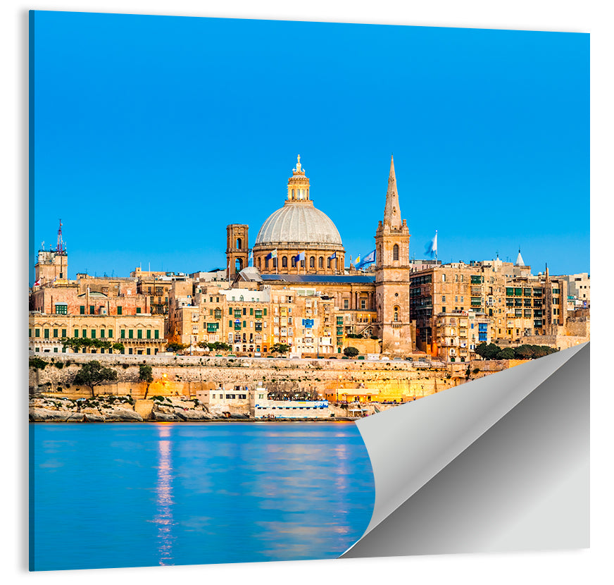 Valletta Skyline Wall Art