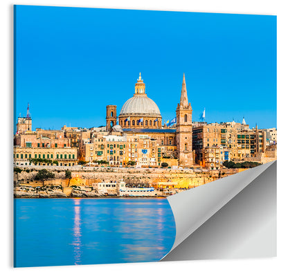 Valletta Skyline Wall Art