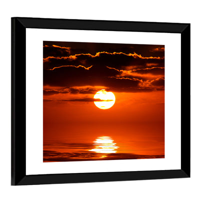 Caribbean Coast Sunset Wall Art