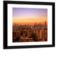 Kuwait City Skyline at Dusk Wall Art