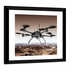 Spy Drone Wall Art