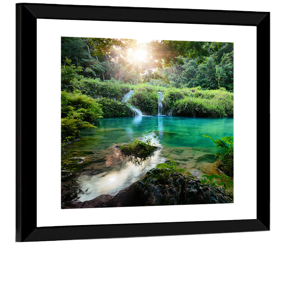 Semuc Champey Turquoise Pools Wall Art
