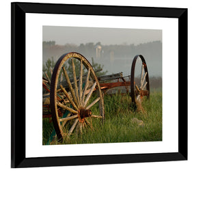 Broken Wagon Wall Art